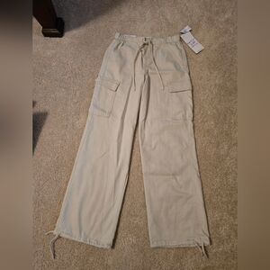 New Vanilla Star Juniors Size Small Ultra Cozy Cargo Pants NWT